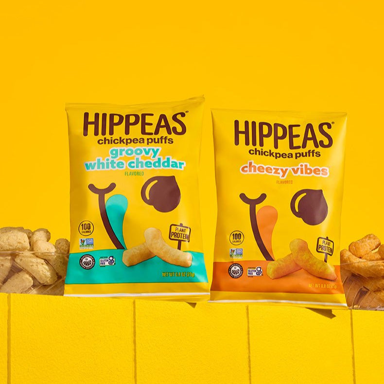 0.8 oz Cheeze Puff Variety Pack - Puffs | HIPPEAS