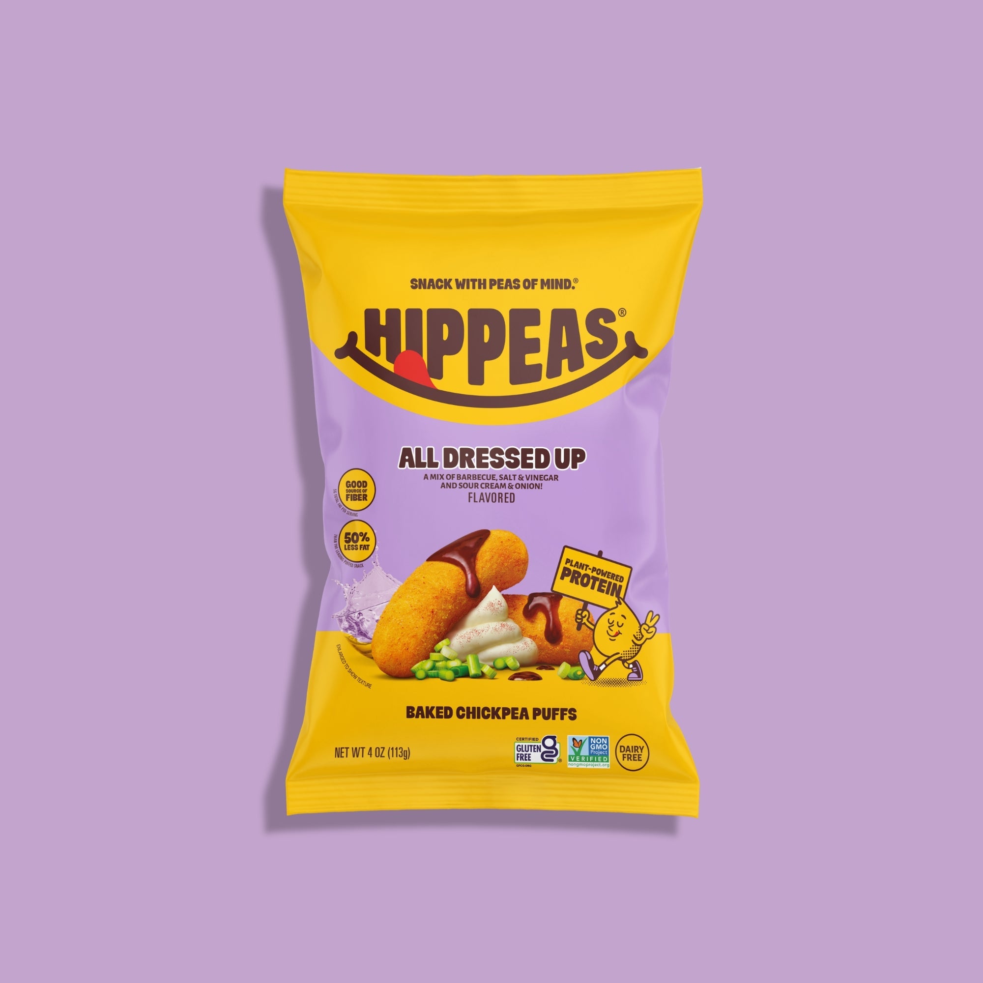 All Dressed Up Chickpea Puffs - Puffs | HIPPEAS