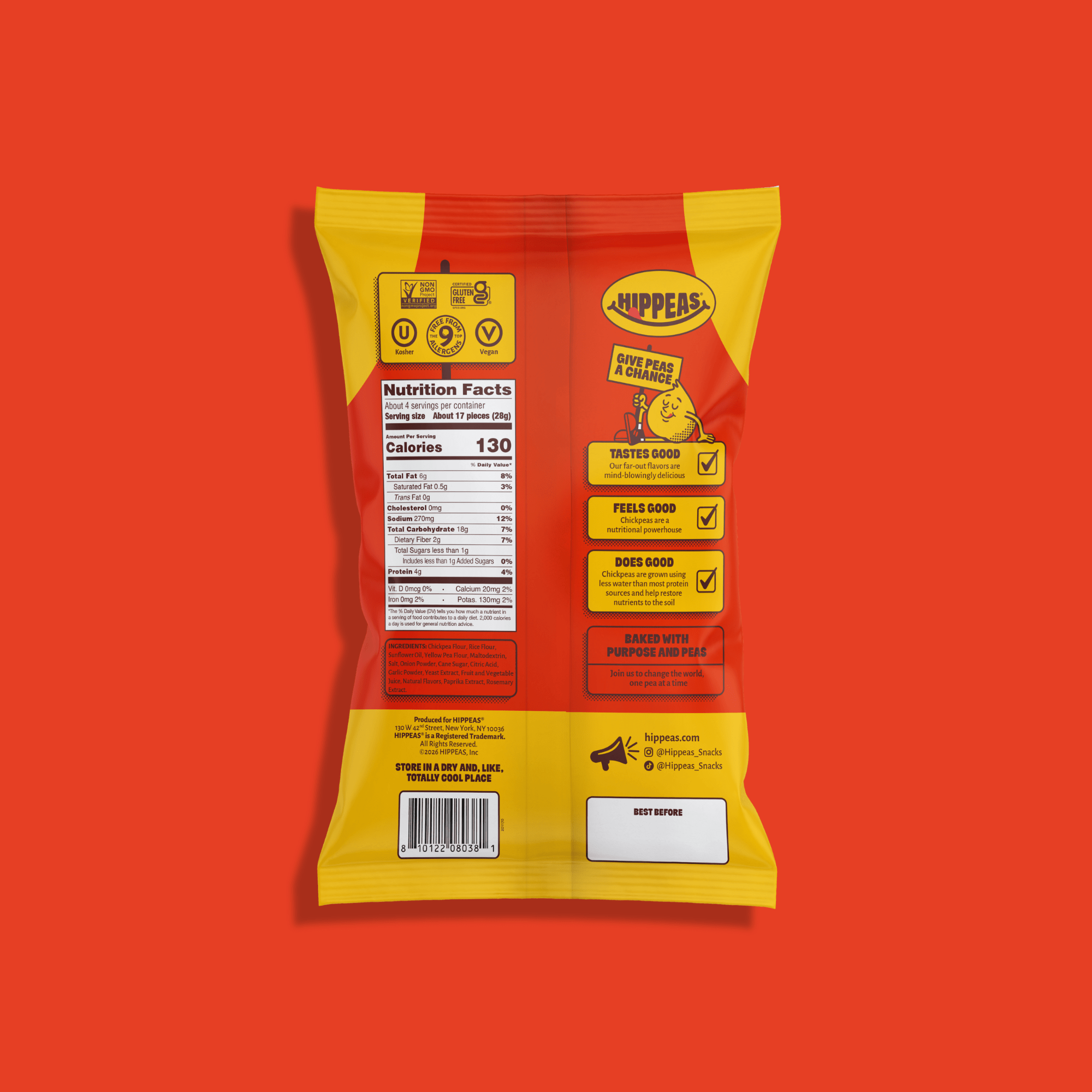 Blazin' Hot Puffs - Puffs | HIPPEAS