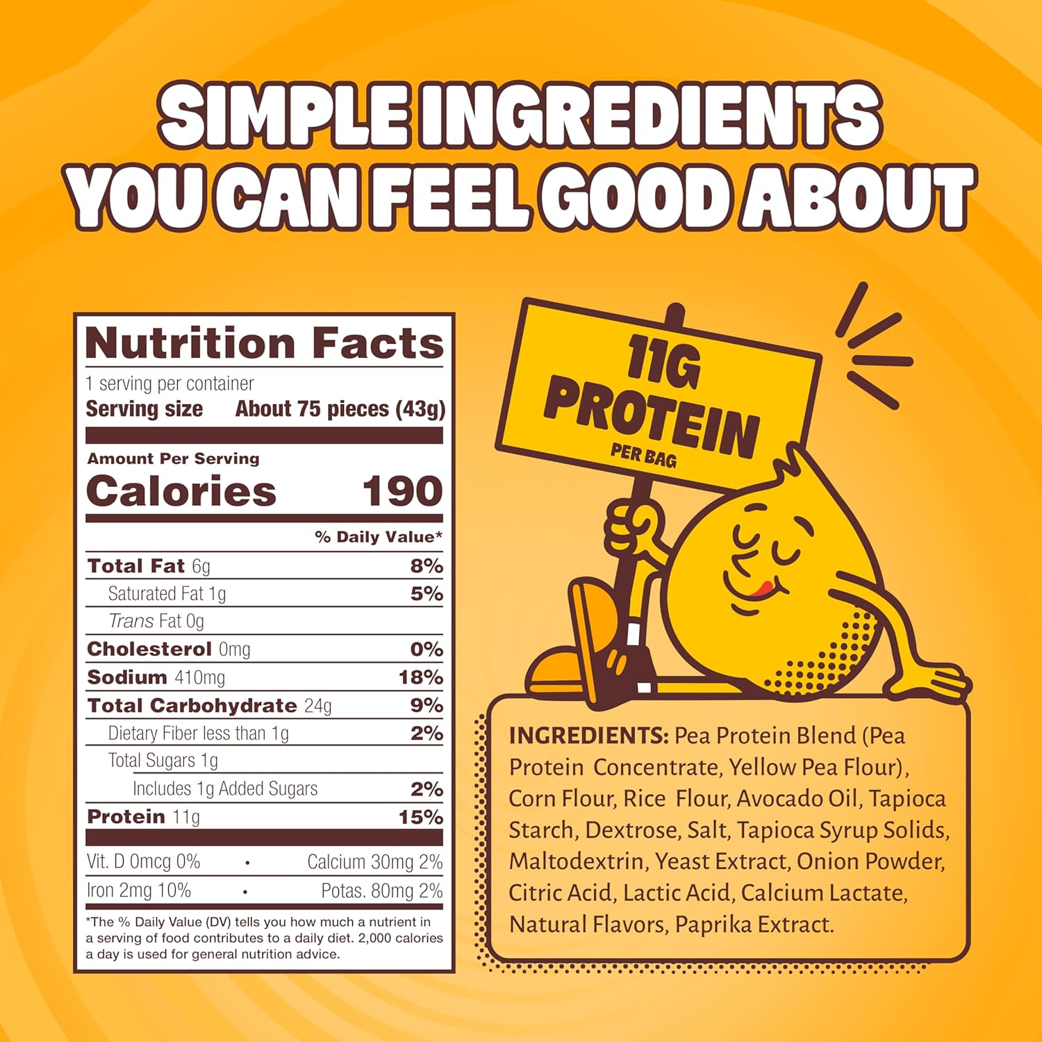 Cheddar Vibrations Protein Crunch