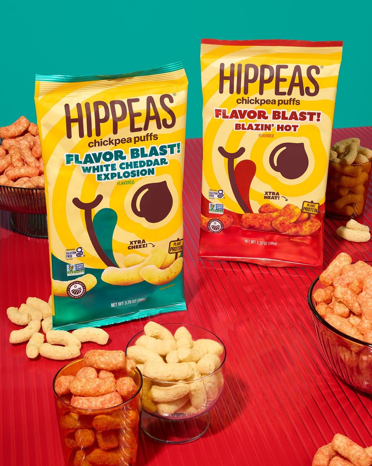 Flavor Blast Variety Pack - Puffs | HIPPEAS