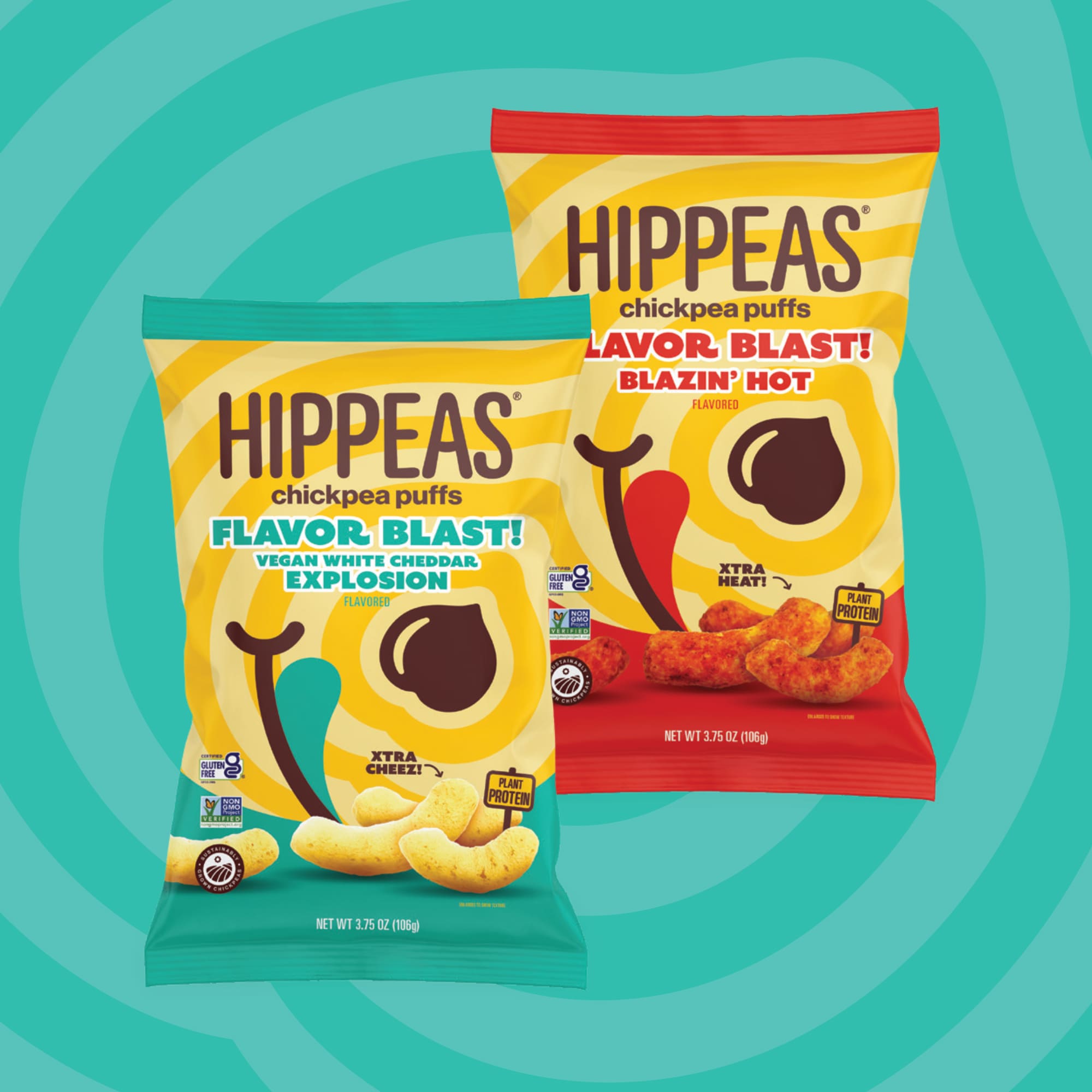 Flavor Blast Variety Pack - Puffs | HIPPEAS