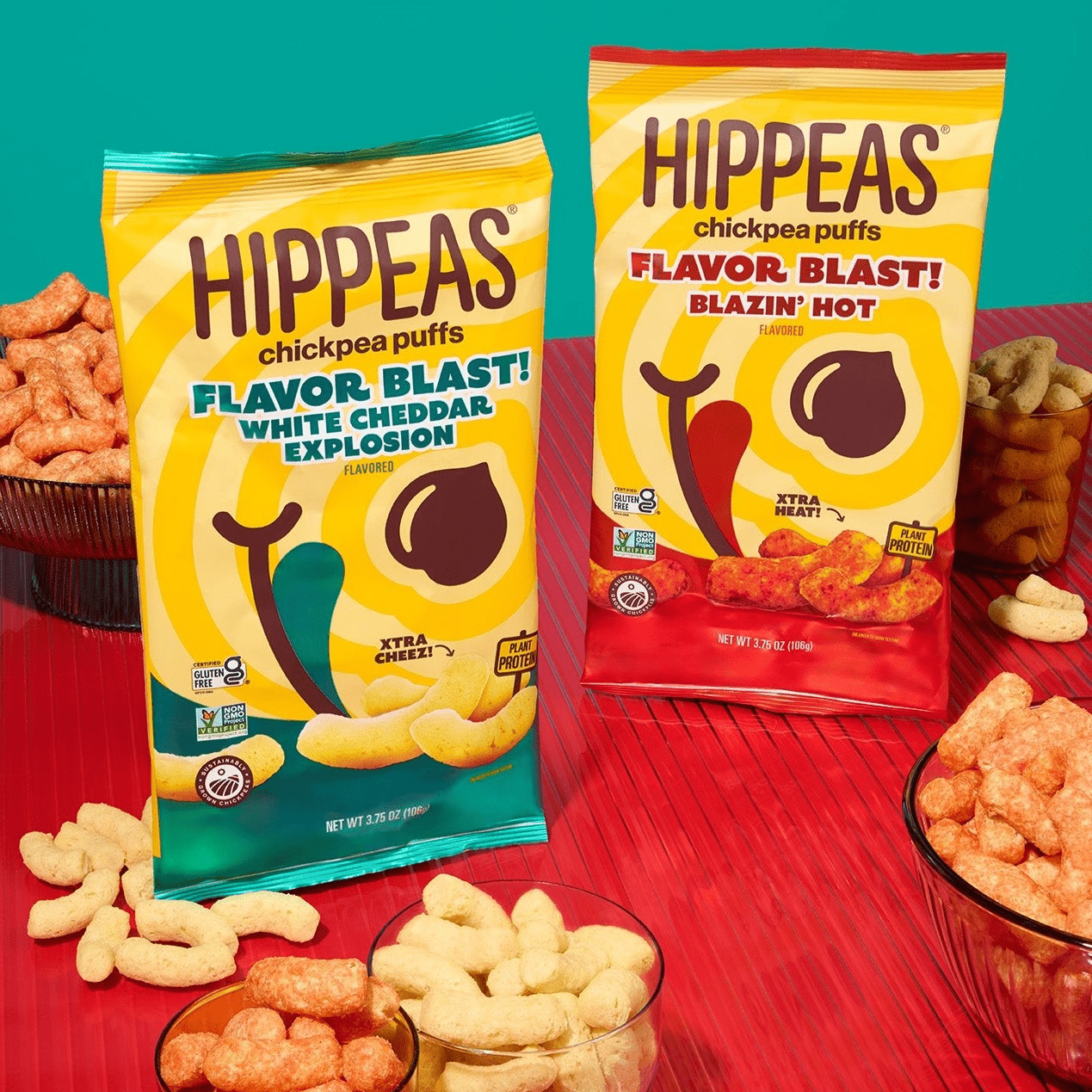 Flavor Blast Variety Pack - Puffs | HIPPEAS