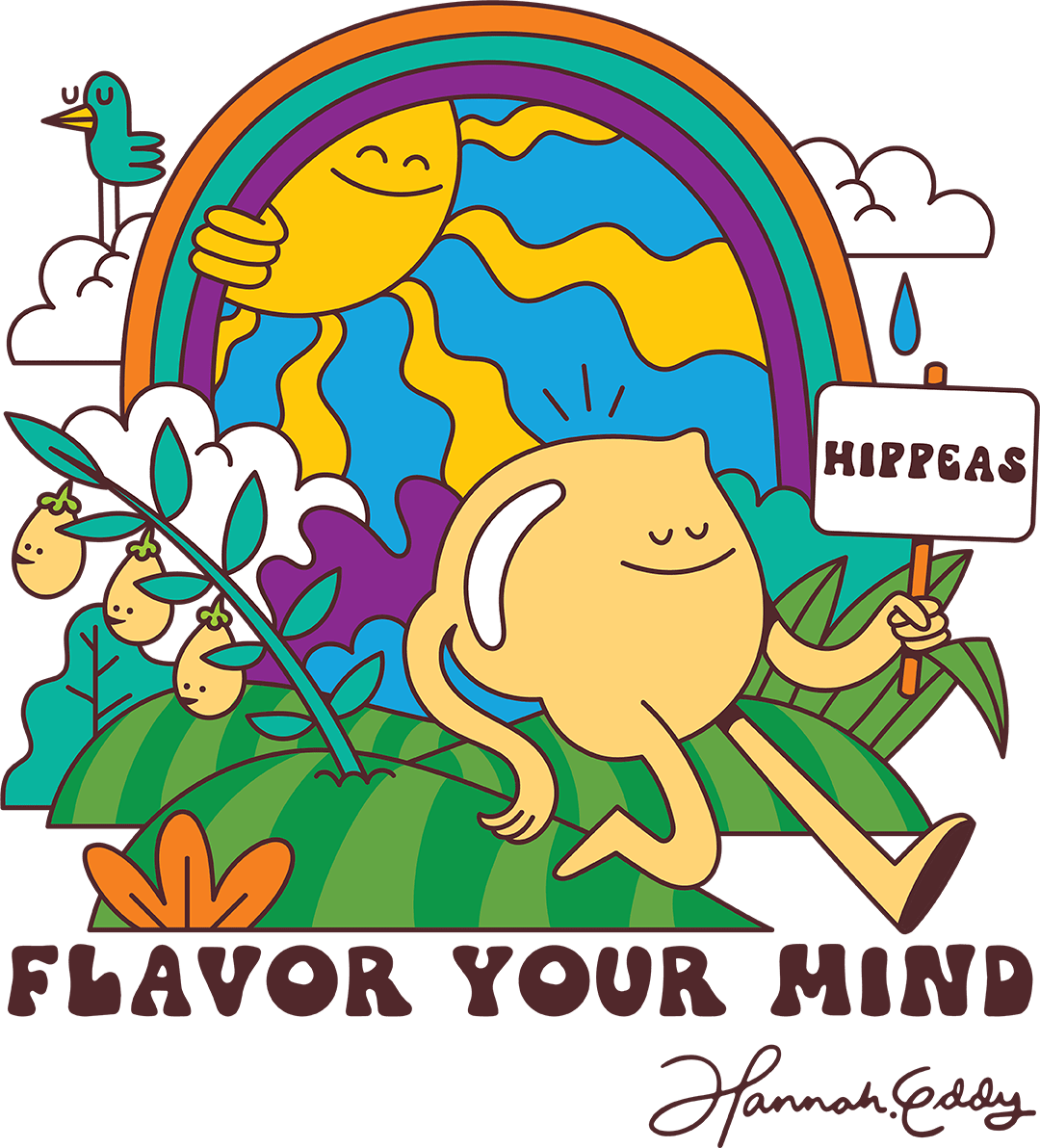 flavor your mind t-shirt - | HIPPEAS
