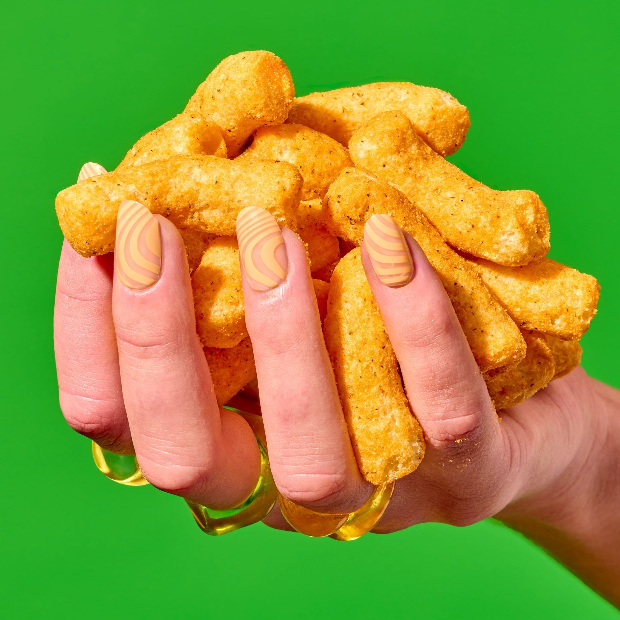 Jalapeño Cheddar Blaze Chickpea Puffs - Puffs | HIPPEAS