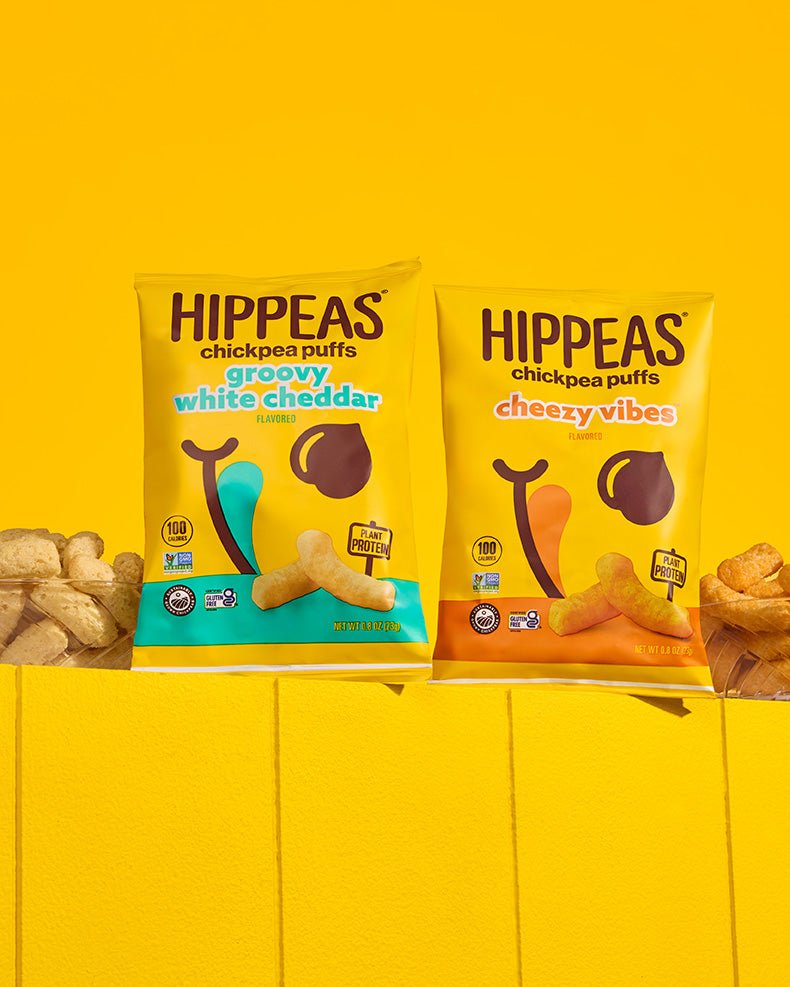 0.8 oz Cheeze Puff Variety Pack - Puffs | HIPPEAS