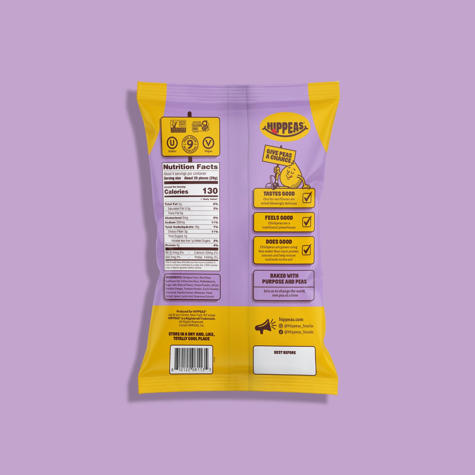 All Dressed Up Chickpea Puffs