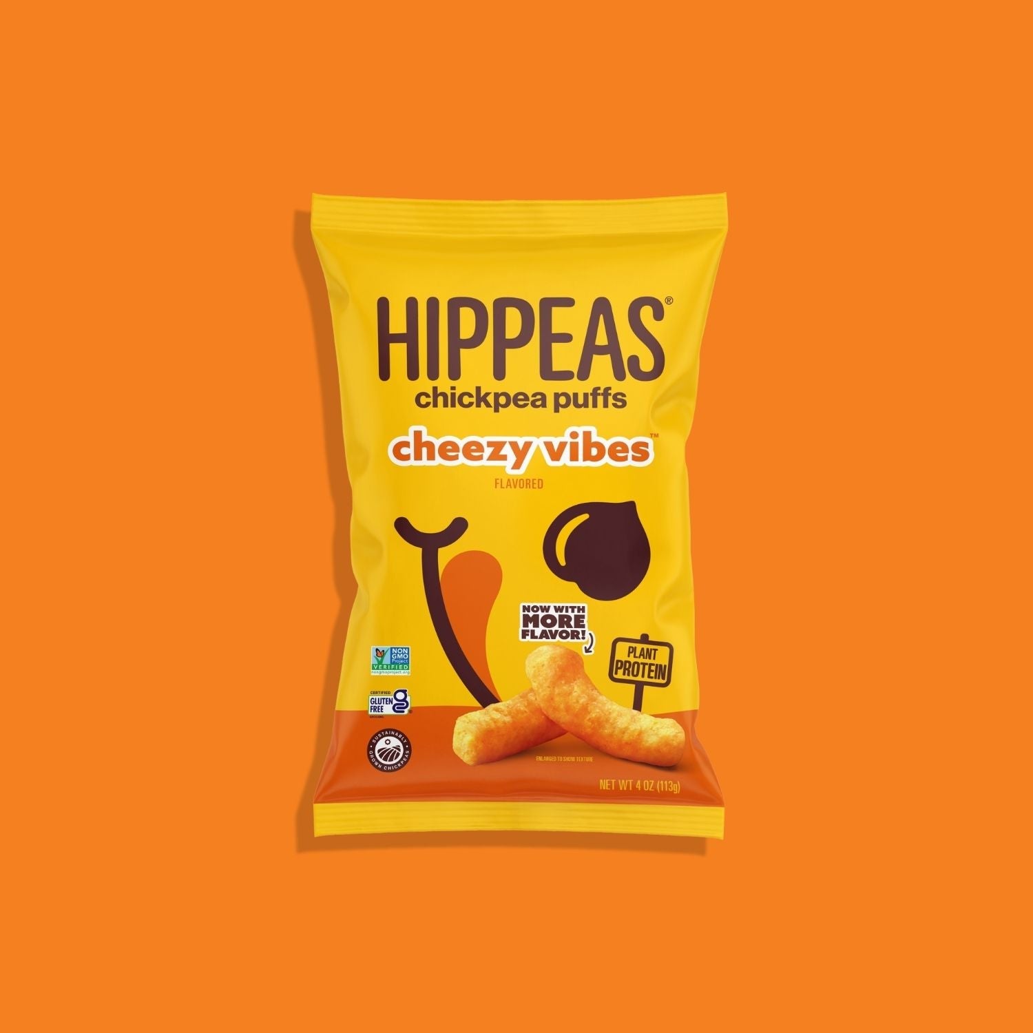 Cheezy Vibes Puffs - Puffs | HIPPEAS