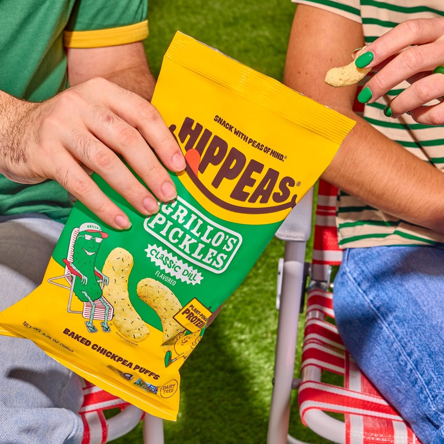 AHPL ahpl シリースタイル　BRAIN POT ブレインポット Grillo's Dill Pickle Puffs
